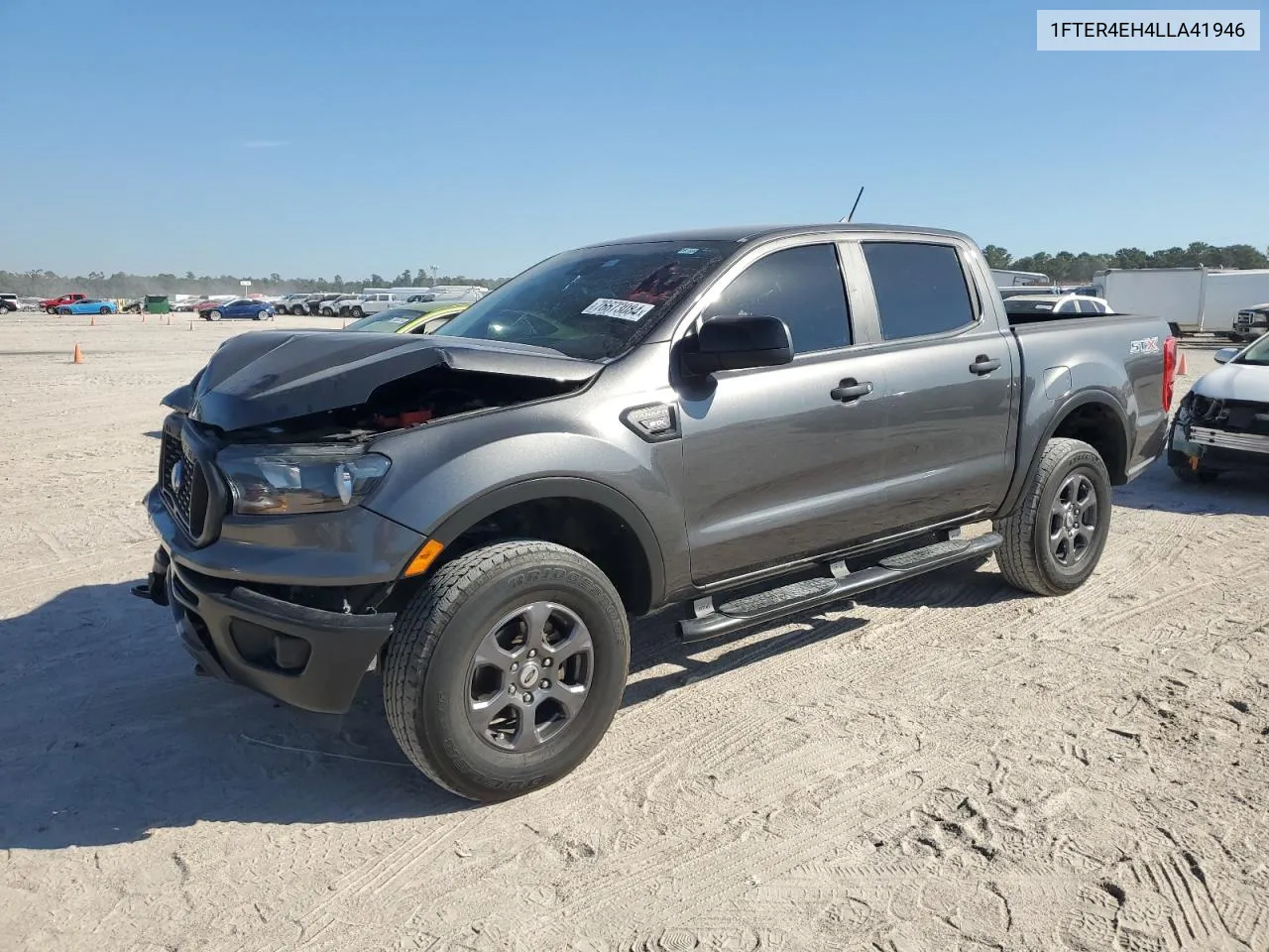 2020 Ford Ranger Xl VIN: 1FTER4EH4LLA41946 Lot: 76673084