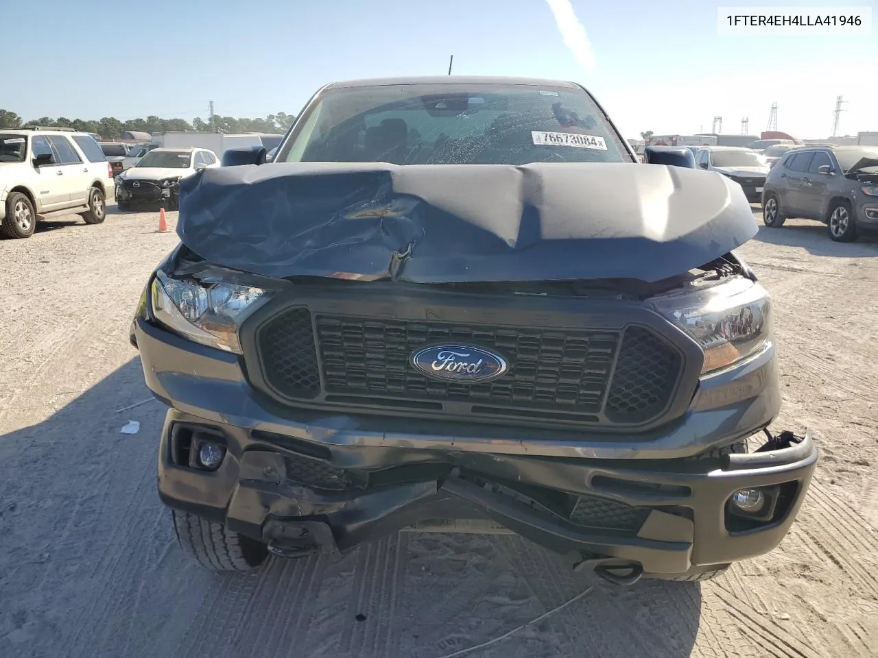 2020 Ford Ranger Xl VIN: 1FTER4EH4LLA41946 Lot: 76673084