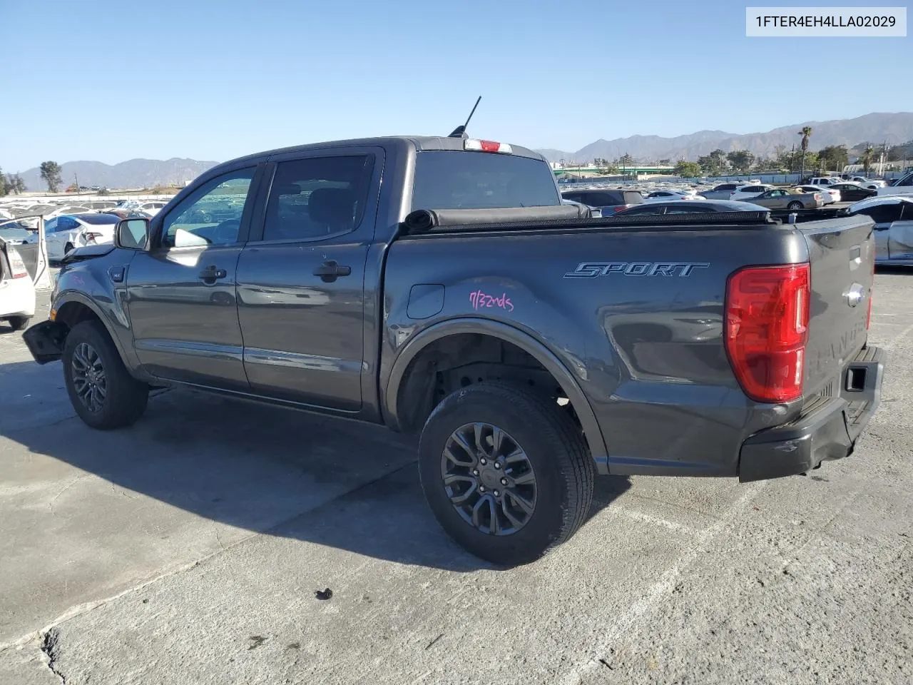 2020 Ford Ranger Xl VIN: 1FTER4EH4LLA02029 Lot: 76676584