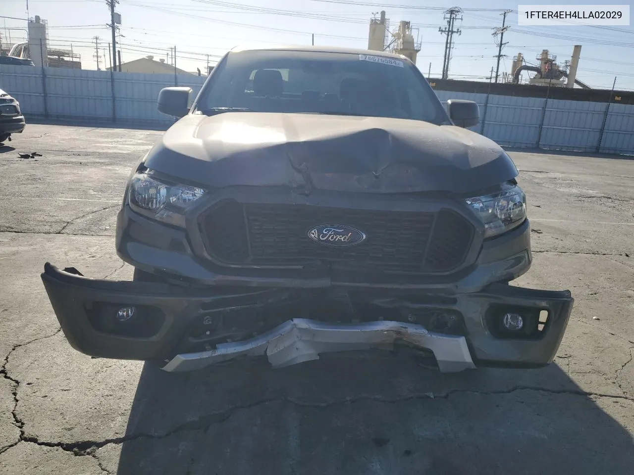 2020 Ford Ranger Xl VIN: 1FTER4EH4LLA02029 Lot: 76676584