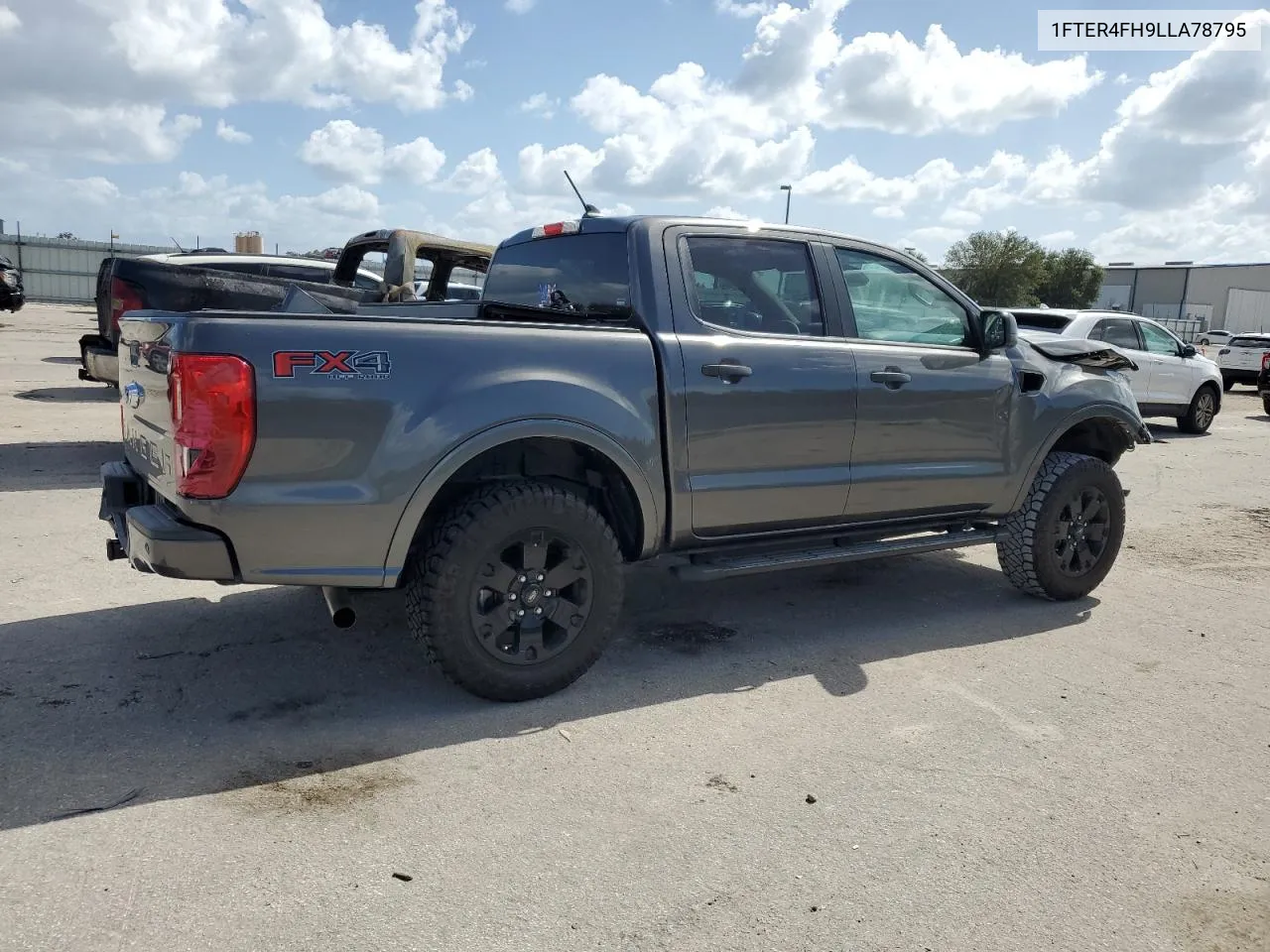 2020 Ford Ranger Xl VIN: 1FTER4FH9LLA78795 Lot: 76727434