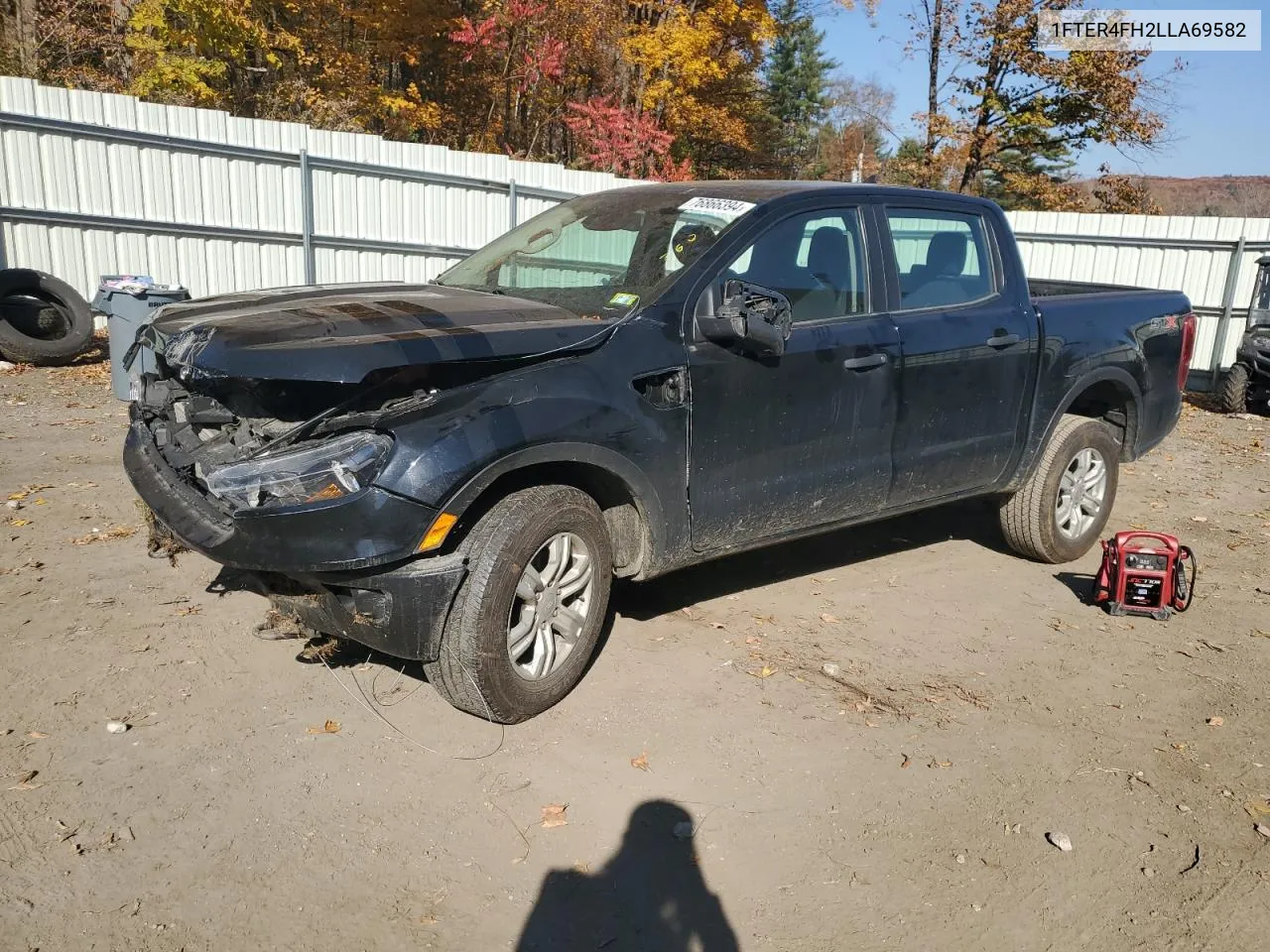 2020 Ford Ranger Xl VIN: 1FTER4FH2LLA69582 Lot: 76866394