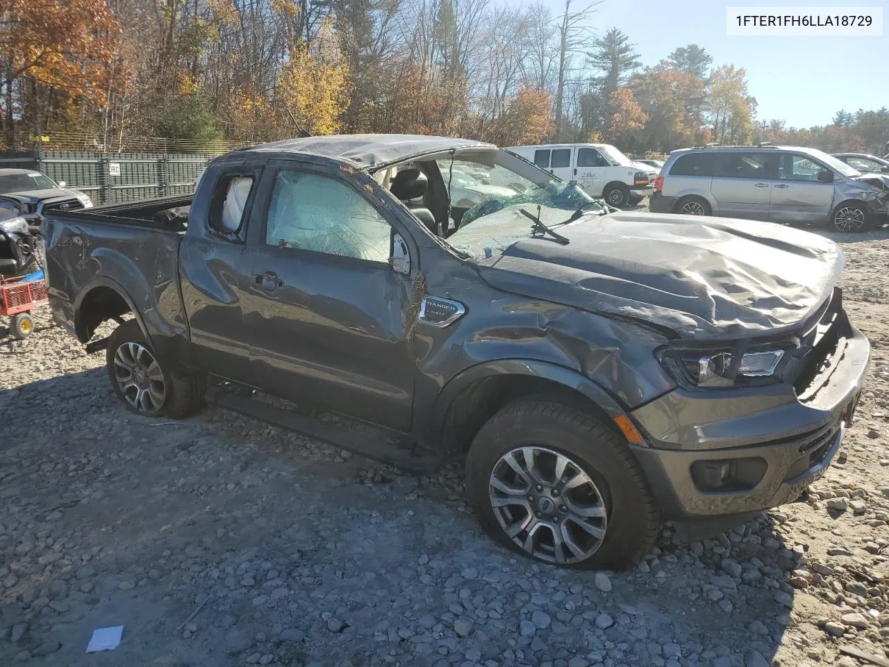 2020 Ford Ranger Xl VIN: 1FTER1FH6LLA18729 Lot: 77360864