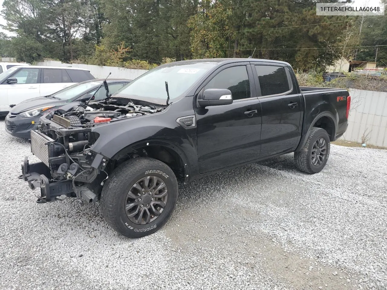 2020 Ford Ranger Xl VIN: 1FTER4EH3LLA60648 Lot: 77425024