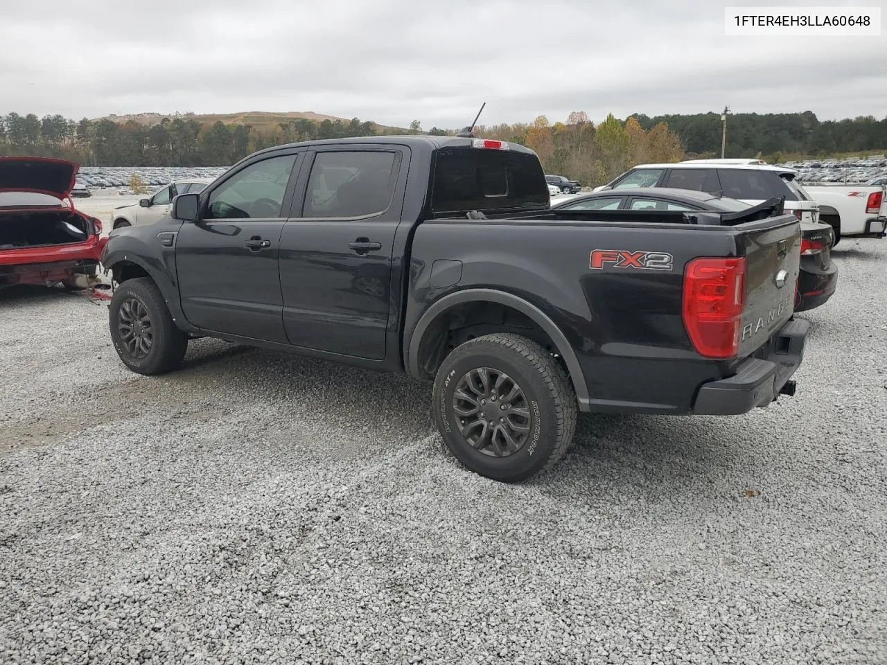 2020 Ford Ranger Xl VIN: 1FTER4EH3LLA60648 Lot: 77425024