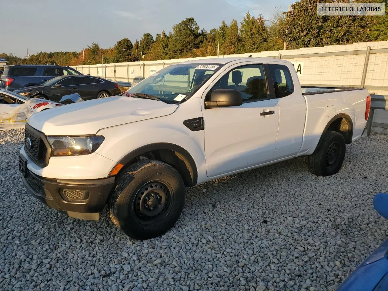 2020 Ford Ranger Xl VIN: 1FTER1EH3LLA13845 Lot: 77574124