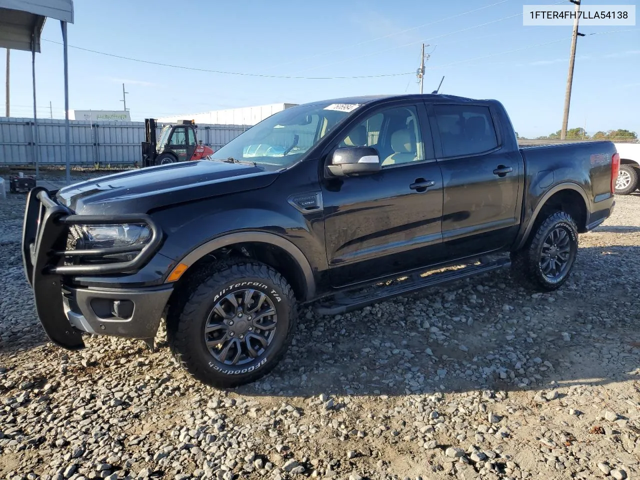 2020 Ford Ranger Xl VIN: 1FTER4FH7LLA54138 Lot: 77606984