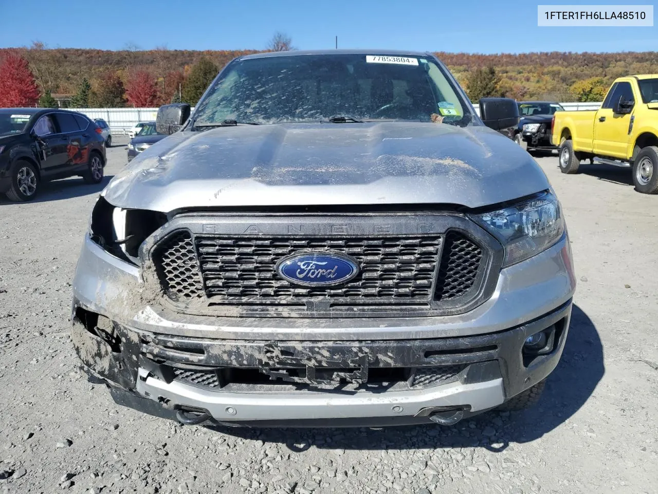 2020 Ford Ranger Xl VIN: 1FTER1FH6LLA48510 Lot: 77853804