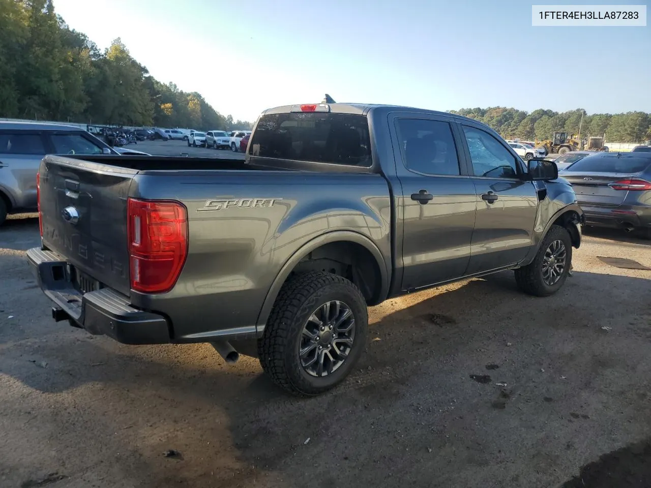 2020 Ford Ranger Xl VIN: 1FTER4EH3LLA87283 Lot: 77911084