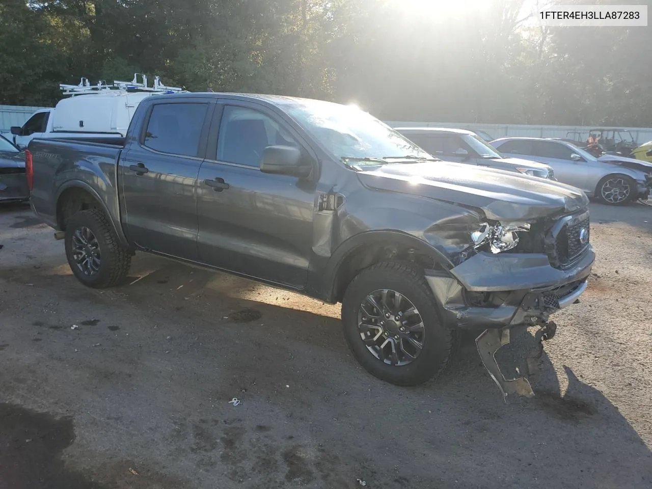 2020 Ford Ranger Xl VIN: 1FTER4EH3LLA87283 Lot: 77911084