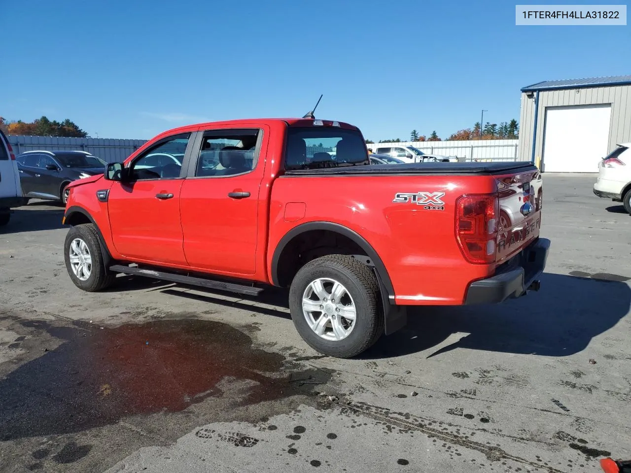 2020 Ford Ranger Xl VIN: 1FTER4FH4LLA31822 Lot: 77955074