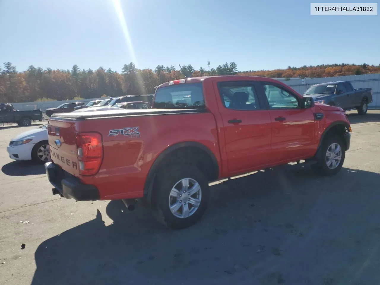 2020 Ford Ranger Xl VIN: 1FTER4FH4LLA31822 Lot: 77955074