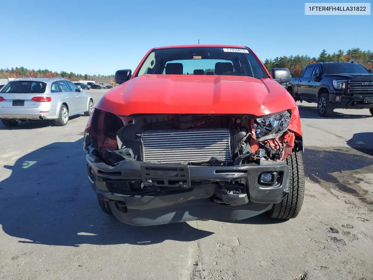 2020 Ford Ranger Xl VIN: 1FTER4FH4LLA31822 Lot: 77955074