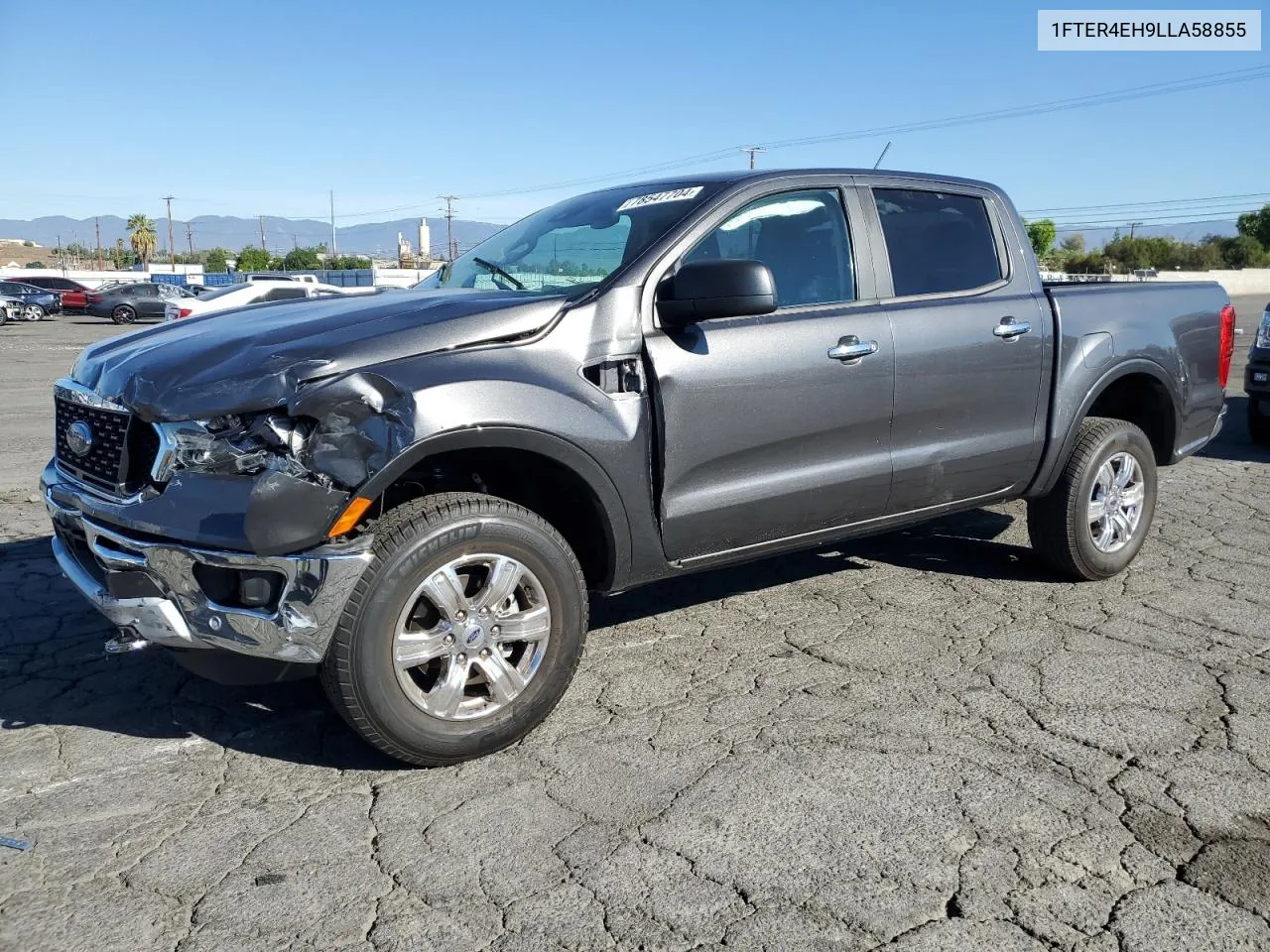 2020 Ford Ranger Xl VIN: 1FTER4EH9LLA58855 Lot: 78547704