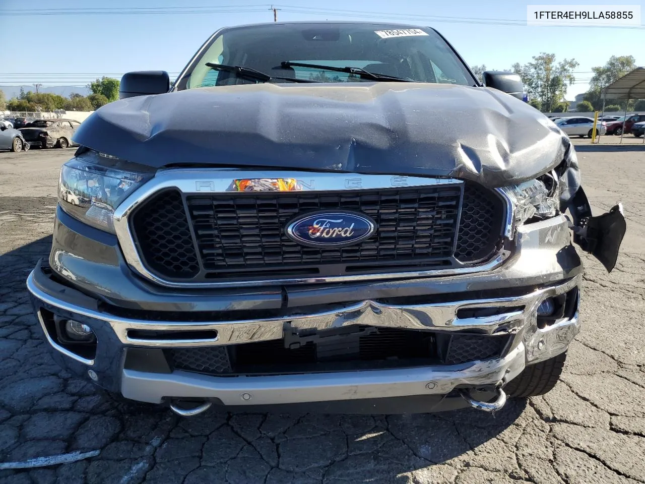 2020 Ford Ranger Xl VIN: 1FTER4EH9LLA58855 Lot: 78547704