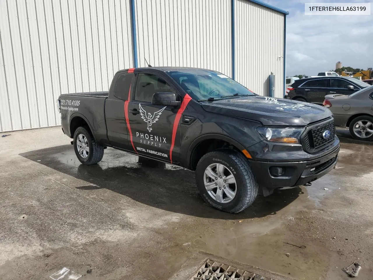 2020 Ford Ranger Xl VIN: 1FTER1EH6LLA63199 Lot: 79036354