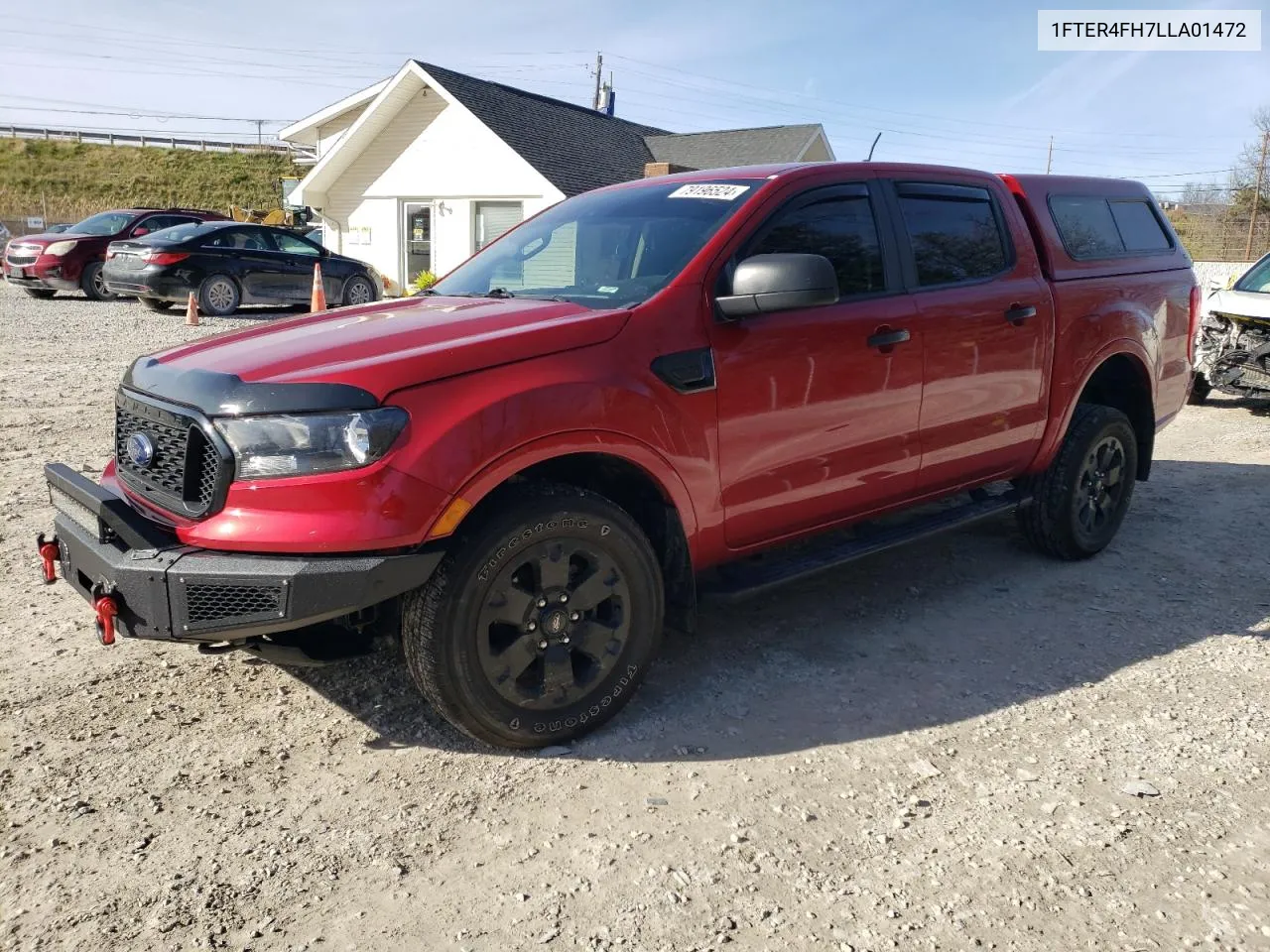 2020 Ford Ranger Xl VIN: 1FTER4FH7LLA01472 Lot: 79196524