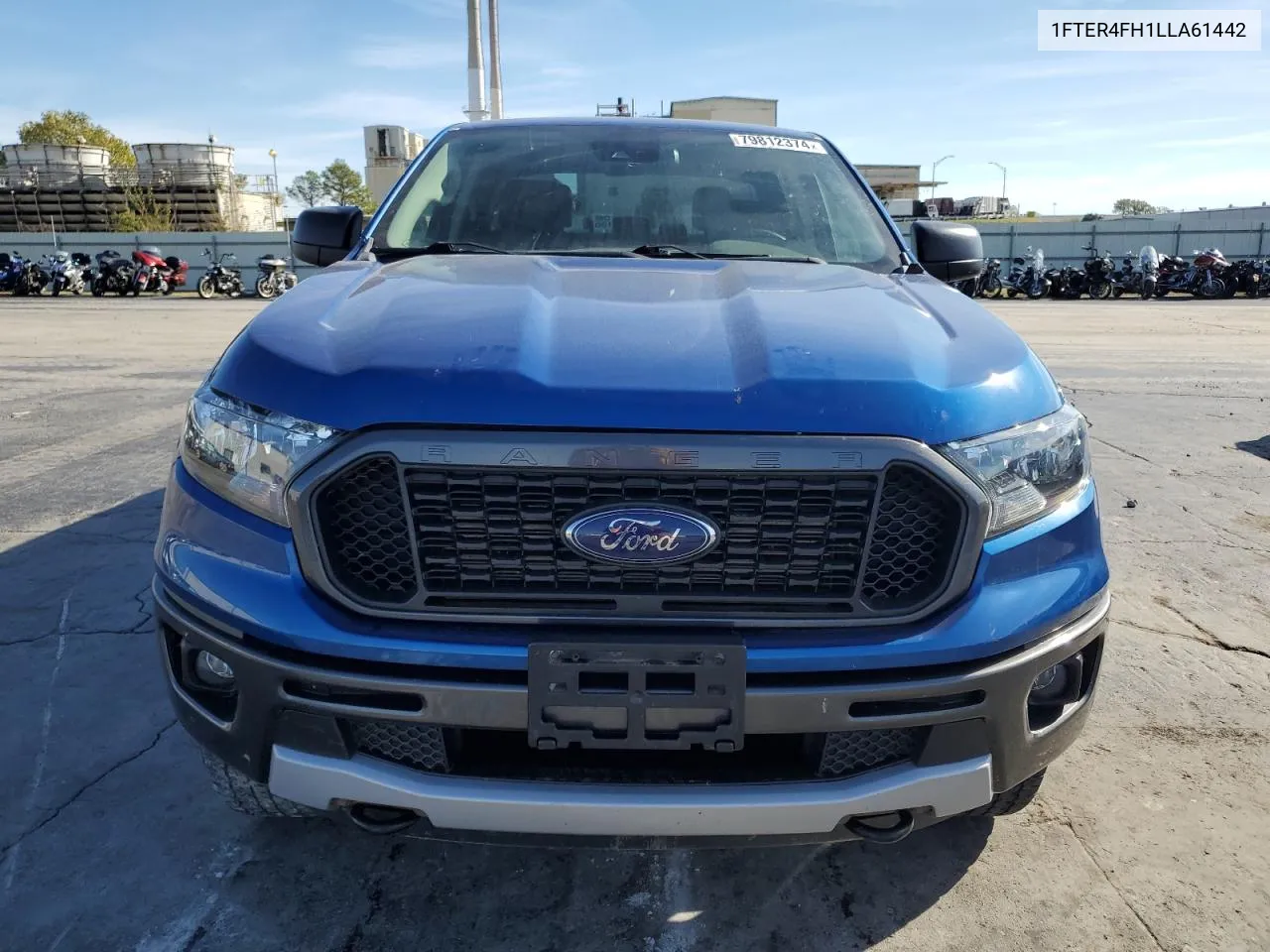 2020 Ford Ranger Xl VIN: 1FTER4FH1LLA61442 Lot: 79812374