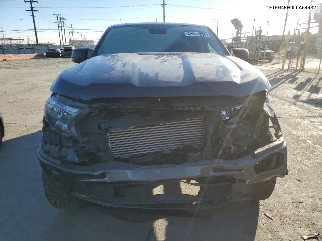 2020 Ford Ranger Xl VIN: 1FTER4EH0LLA64432 Lot: 80519204