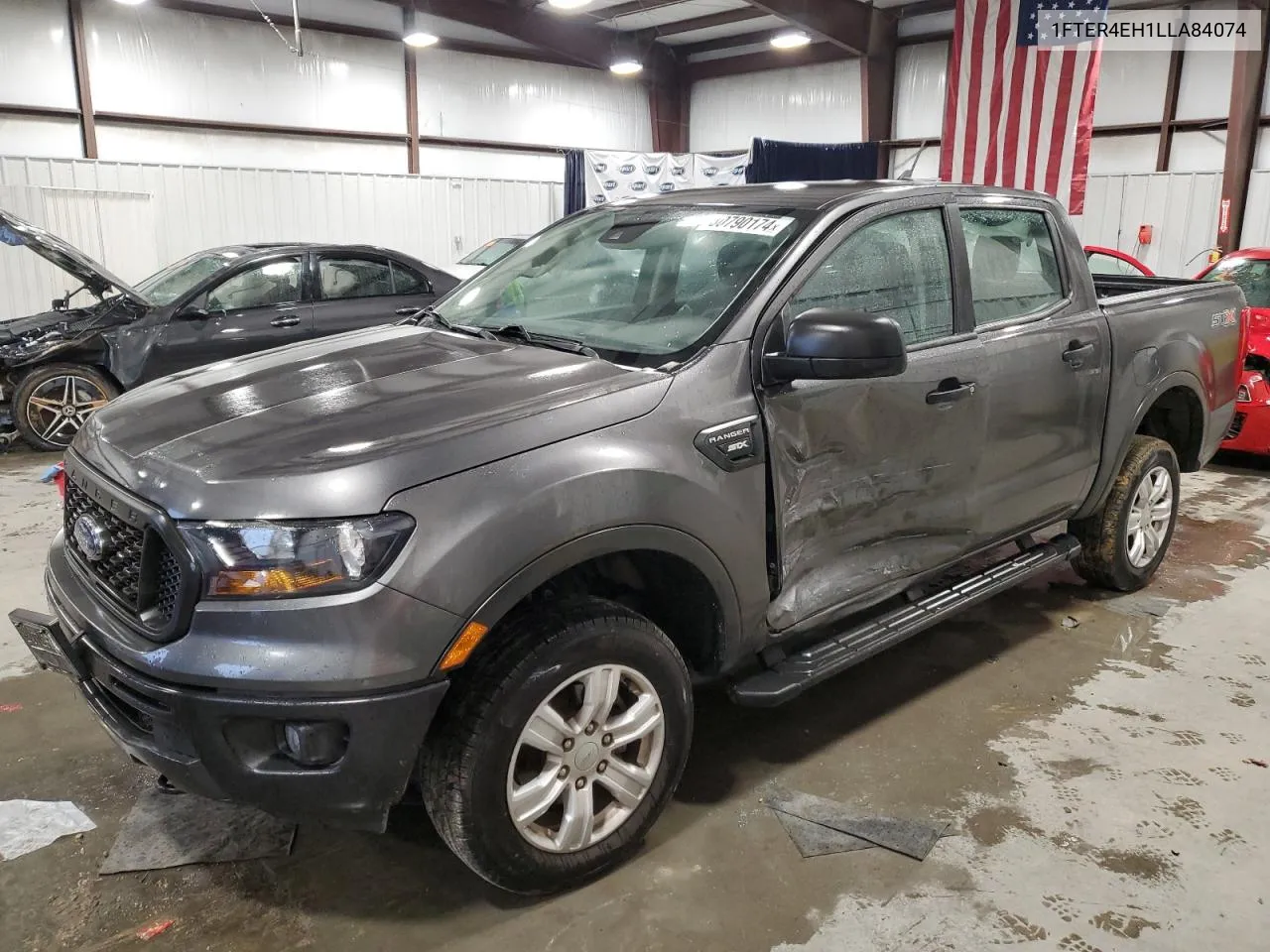 2020 Ford Ranger Xl VIN: 1FTER4EH1LLA84074 Lot: 80790174