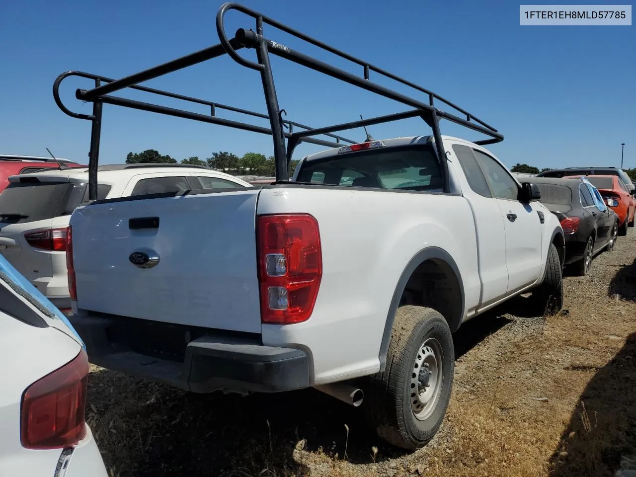 2021 Ford Ranger Xl VIN: 1FTER1EH8MLD57785 Lot: 51019514