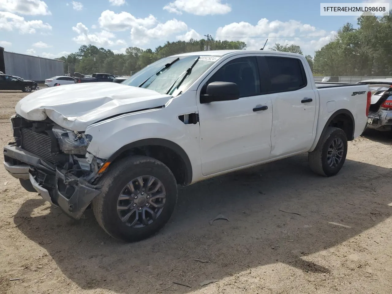 2021 Ford Ranger Xl VIN: 1FTER4EH2MLD98608 Lot: 60092924