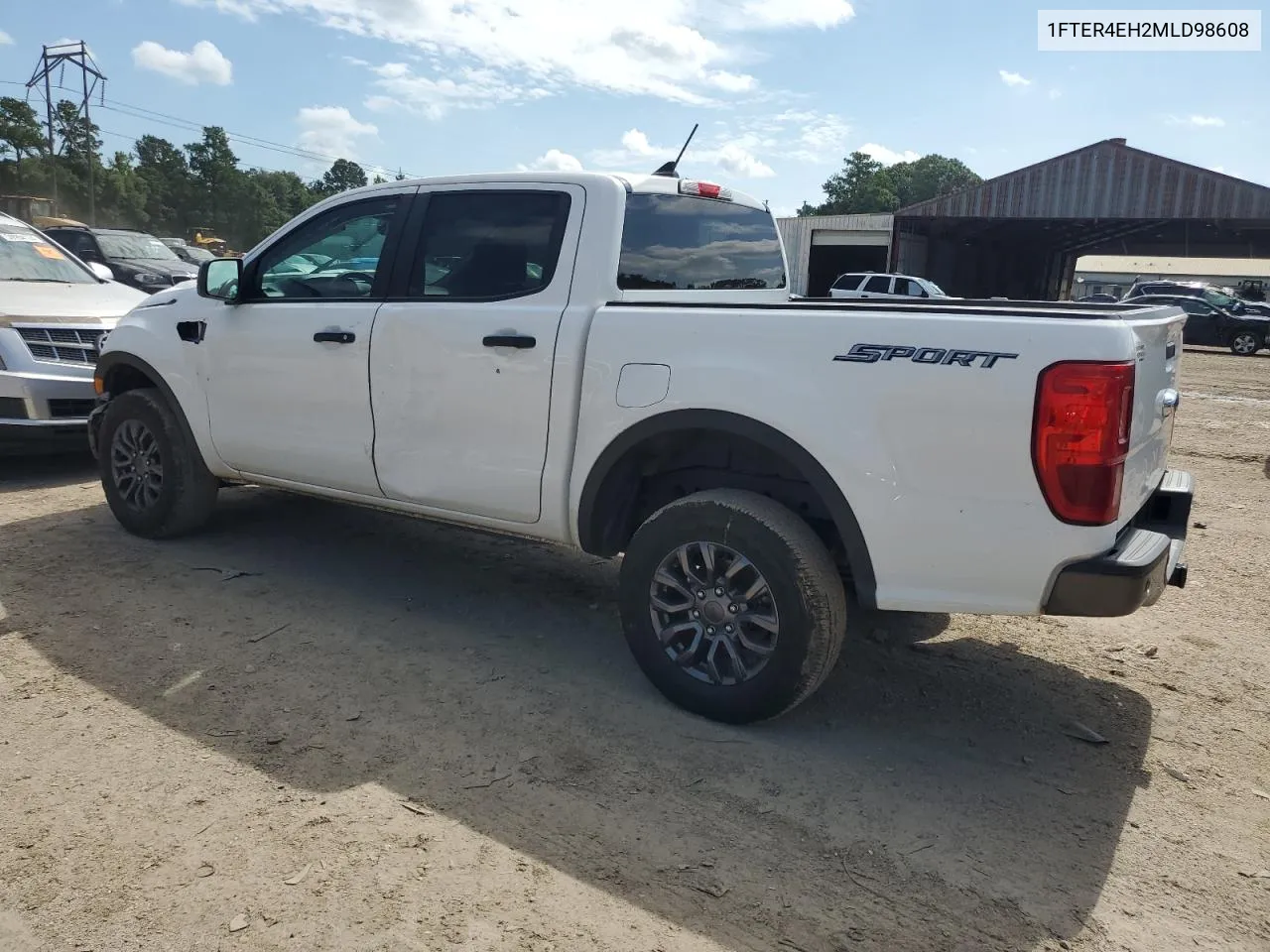 2021 Ford Ranger Xl VIN: 1FTER4EH2MLD98608 Lot: 60092924