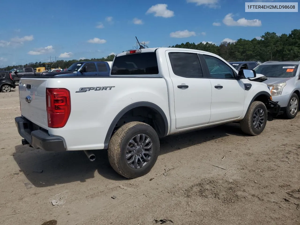 2021 Ford Ranger Xl VIN: 1FTER4EH2MLD98608 Lot: 60092924