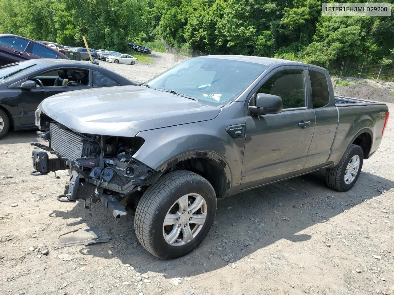 2021 Ford Ranger Xl VIN: 1FTER1FH3MLD29200 Lot: 40705371