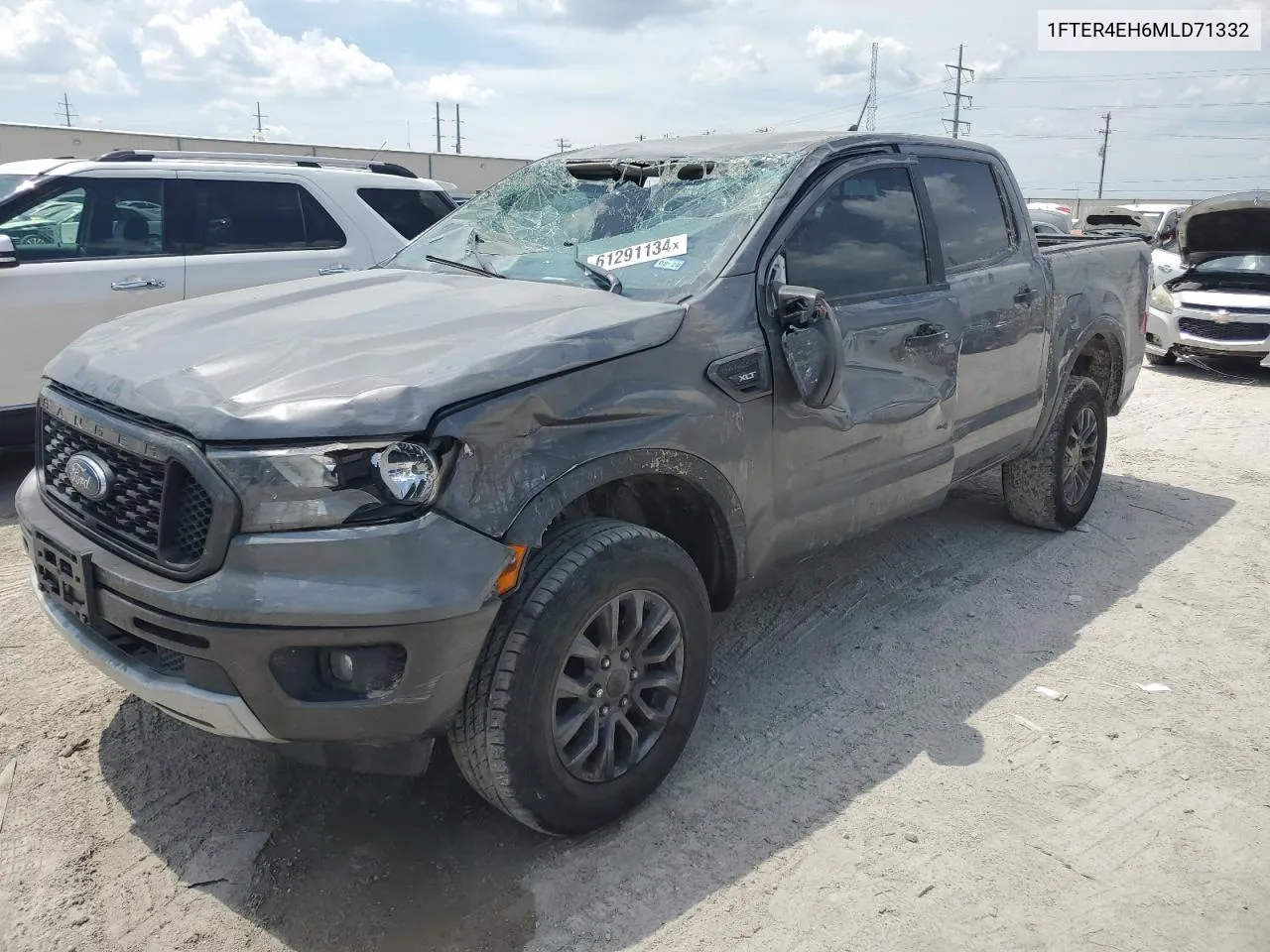 2021 Ford Ranger Xl VIN: 1FTER4EH6MLD71332 Lot: 61291134