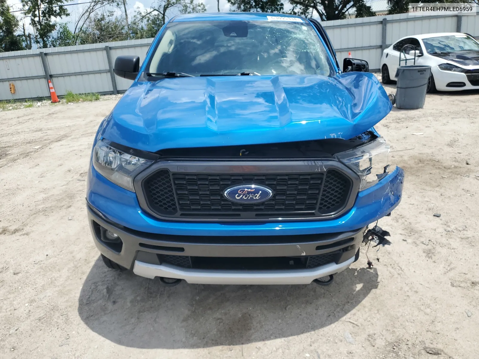 2021 Ford Ranger Xl VIN: 1FTER4EH7MLE06959 Lot: 63095334