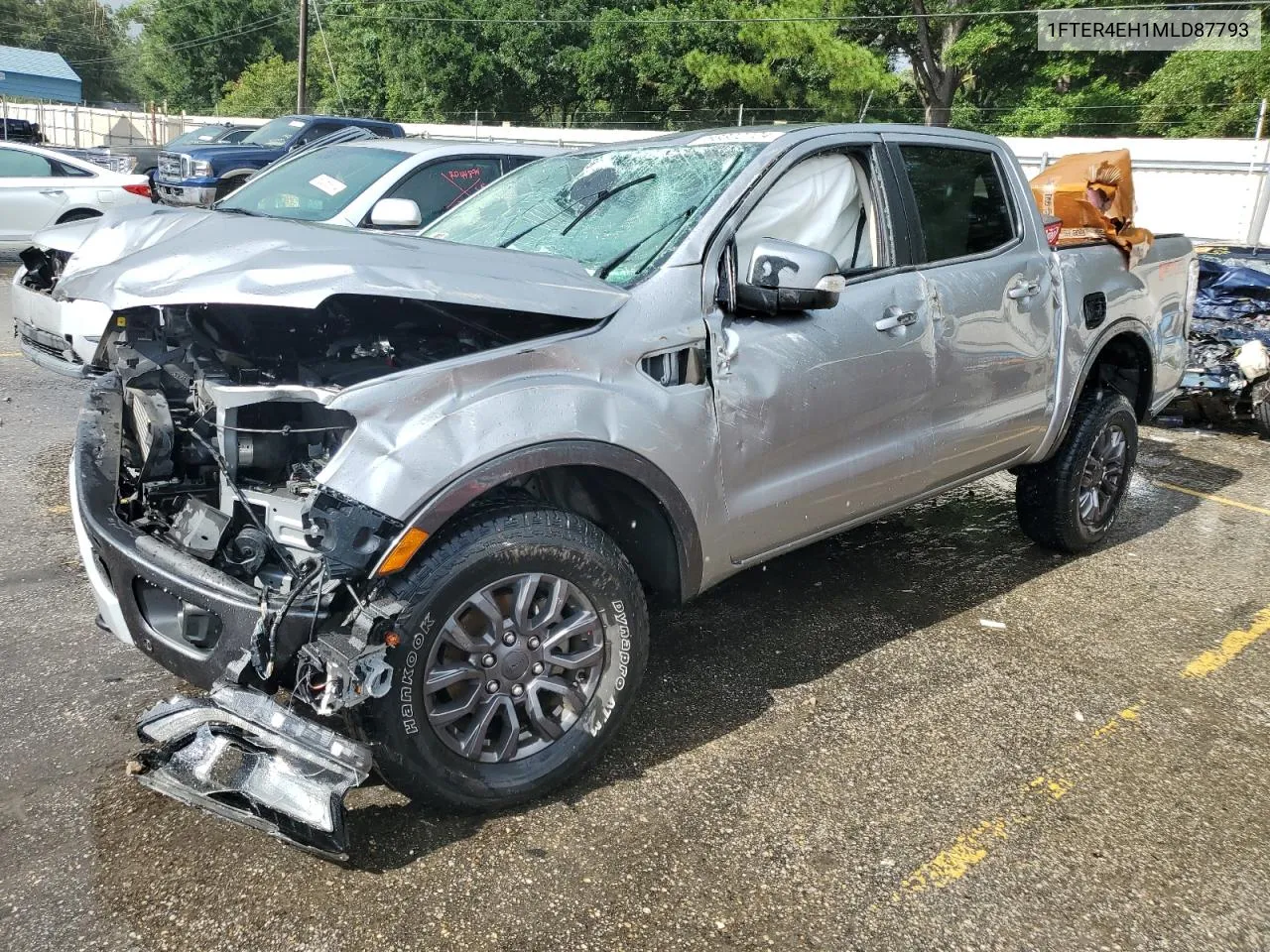 2021 Ford Ranger Xl VIN: 1FTER4EH1MLD87793 Lot: 63302724