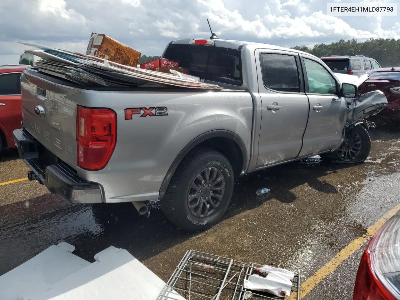 2021 Ford Ranger Xl VIN: 1FTER4EH1MLD87793 Lot: 63302724