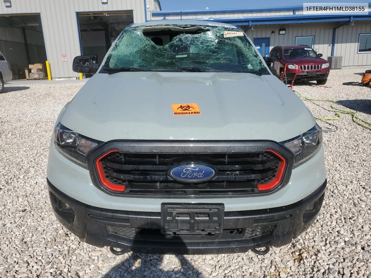 2021 Ford Ranger Xl VIN: 1FTER4FH1MLD38155 Lot: 63350154