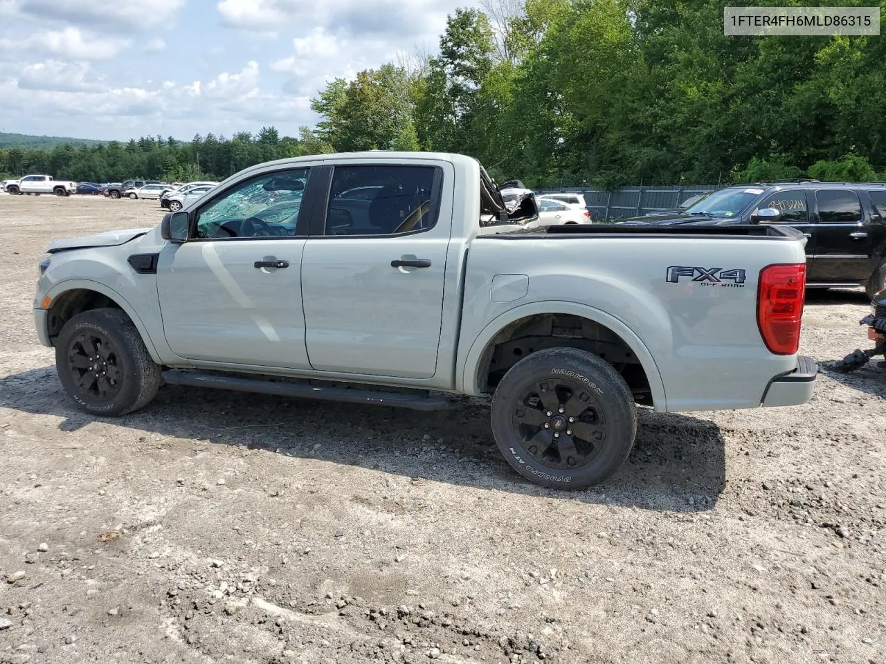 2021 Ford Ranger Xl VIN: 1FTER4FH6MLD86315 Lot: 65376094