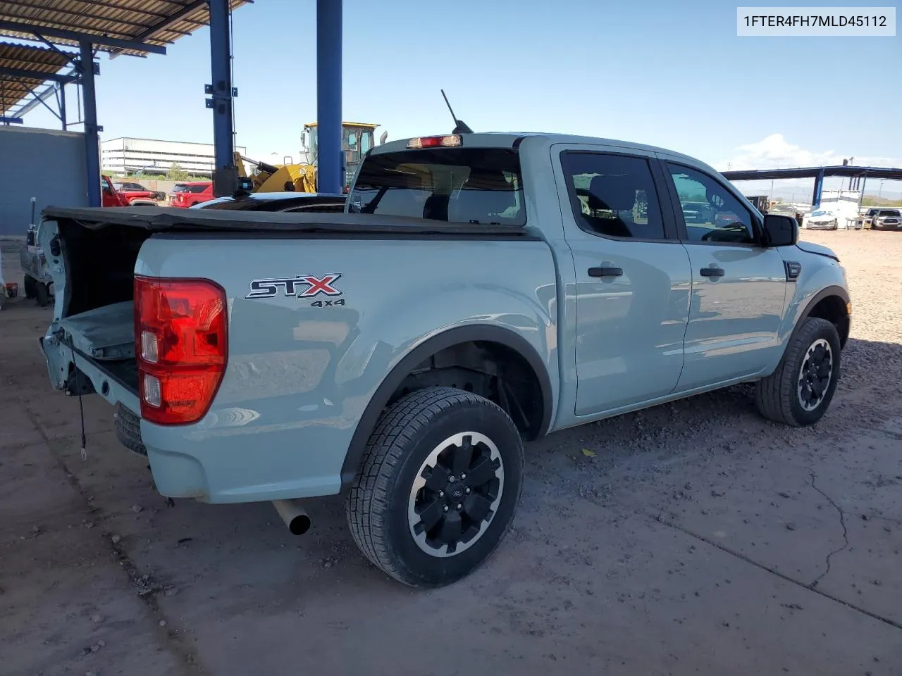 2021 Ford Ranger Xl VIN: 1FTER4FH7MLD45112 Lot: 70031464