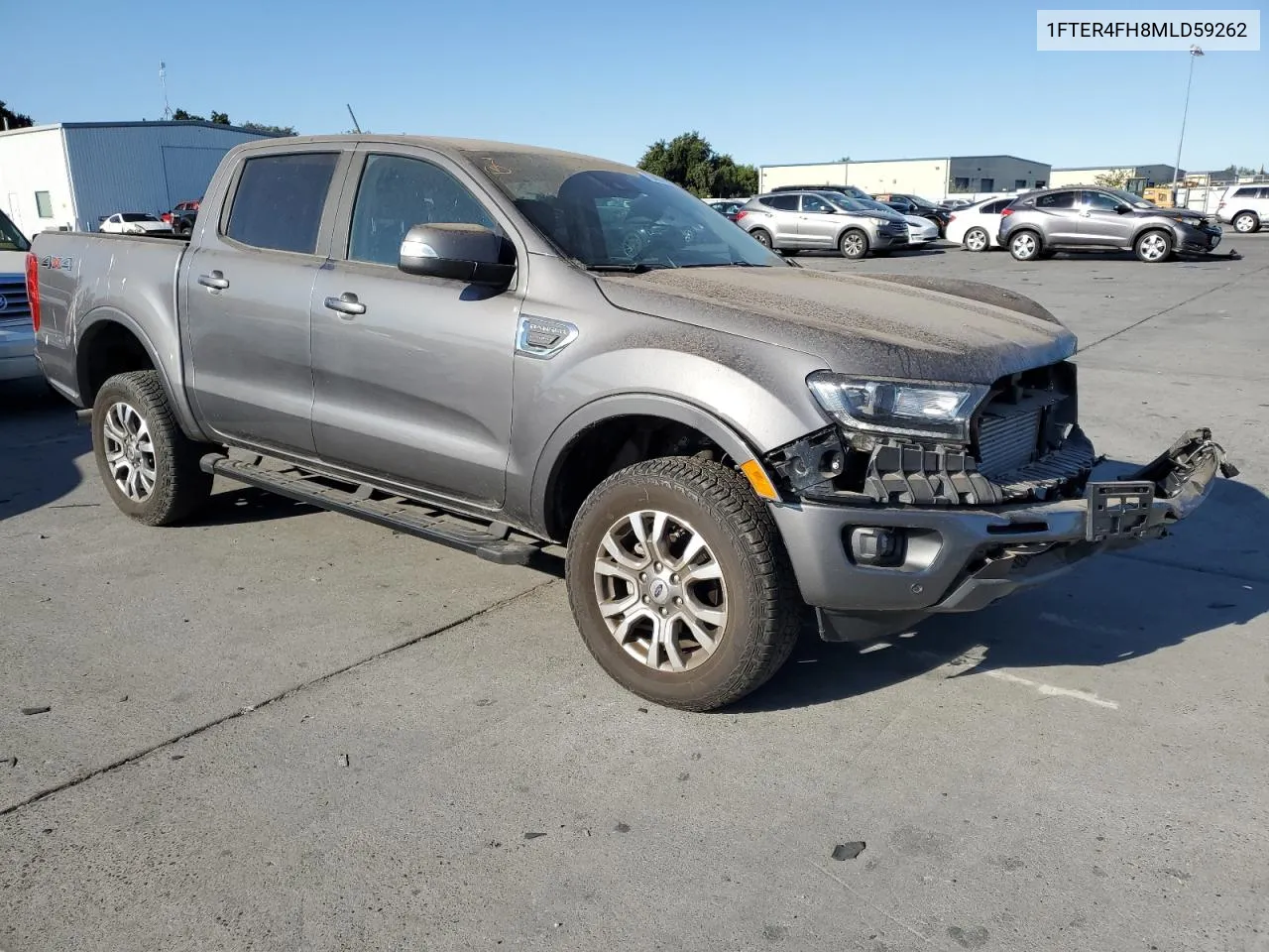 2021 Ford Ranger Xl VIN: 1FTER4FH8MLD59262 Lot: 70407444