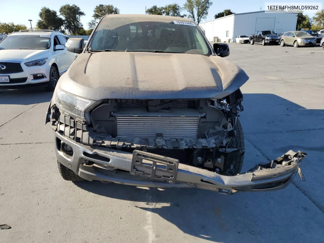 2021 Ford Ranger Xl VIN: 1FTER4FH8MLD59262 Lot: 70407444