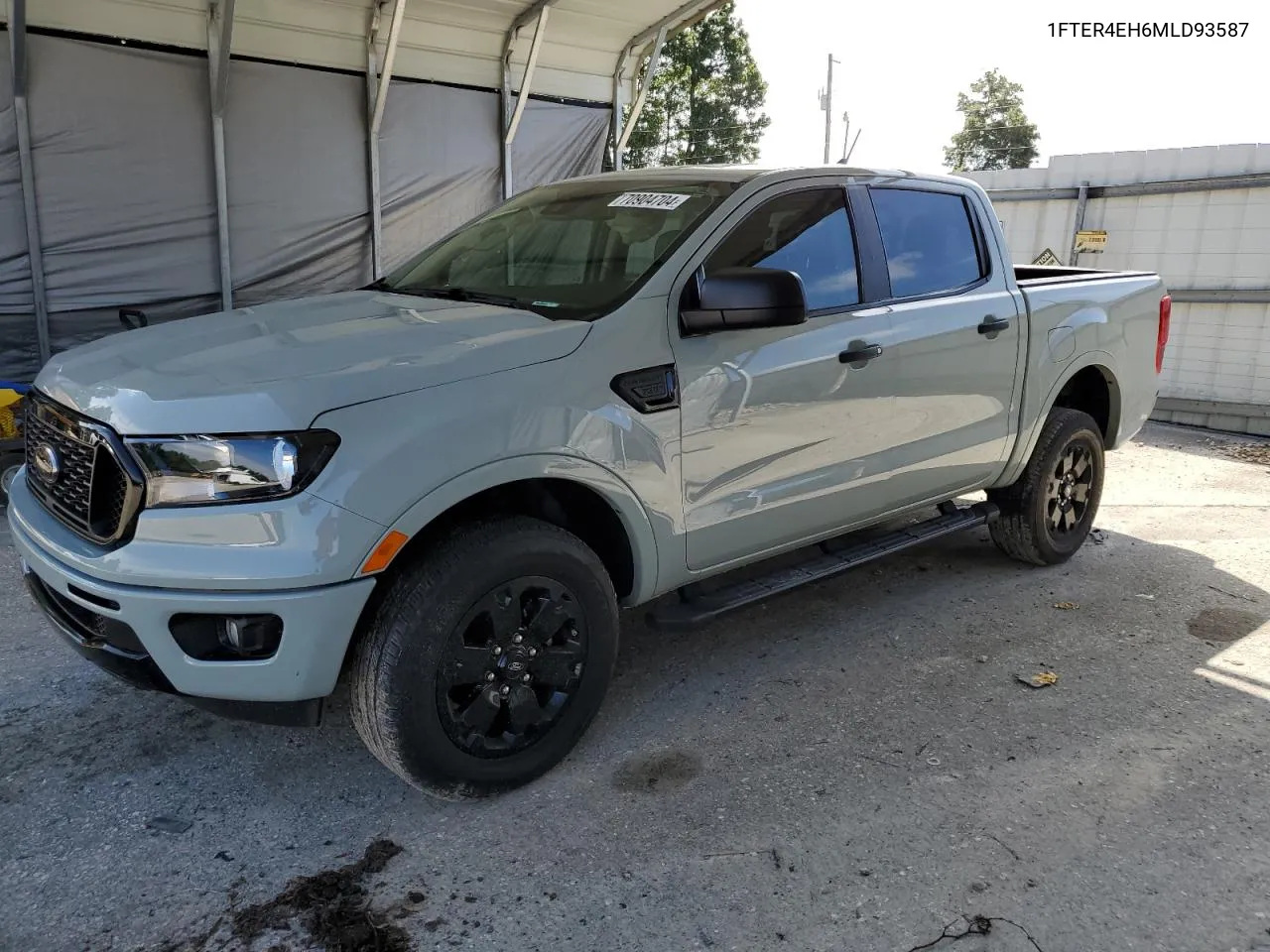 2021 Ford Ranger Xl VIN: 1FTER4EH6MLD93587 Lot: 70904704