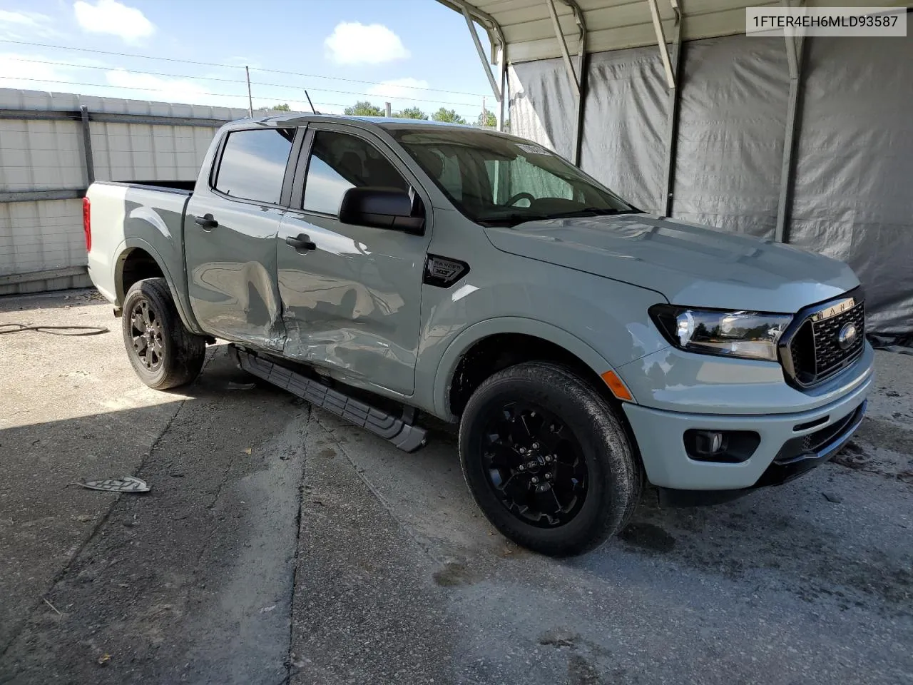 2021 Ford Ranger Xl VIN: 1FTER4EH6MLD93587 Lot: 70904704