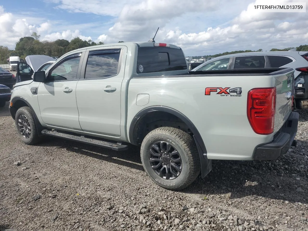 2021 Ford Ranger Xl VIN: 1FTER4FH7MLD13759 Lot: 71036464