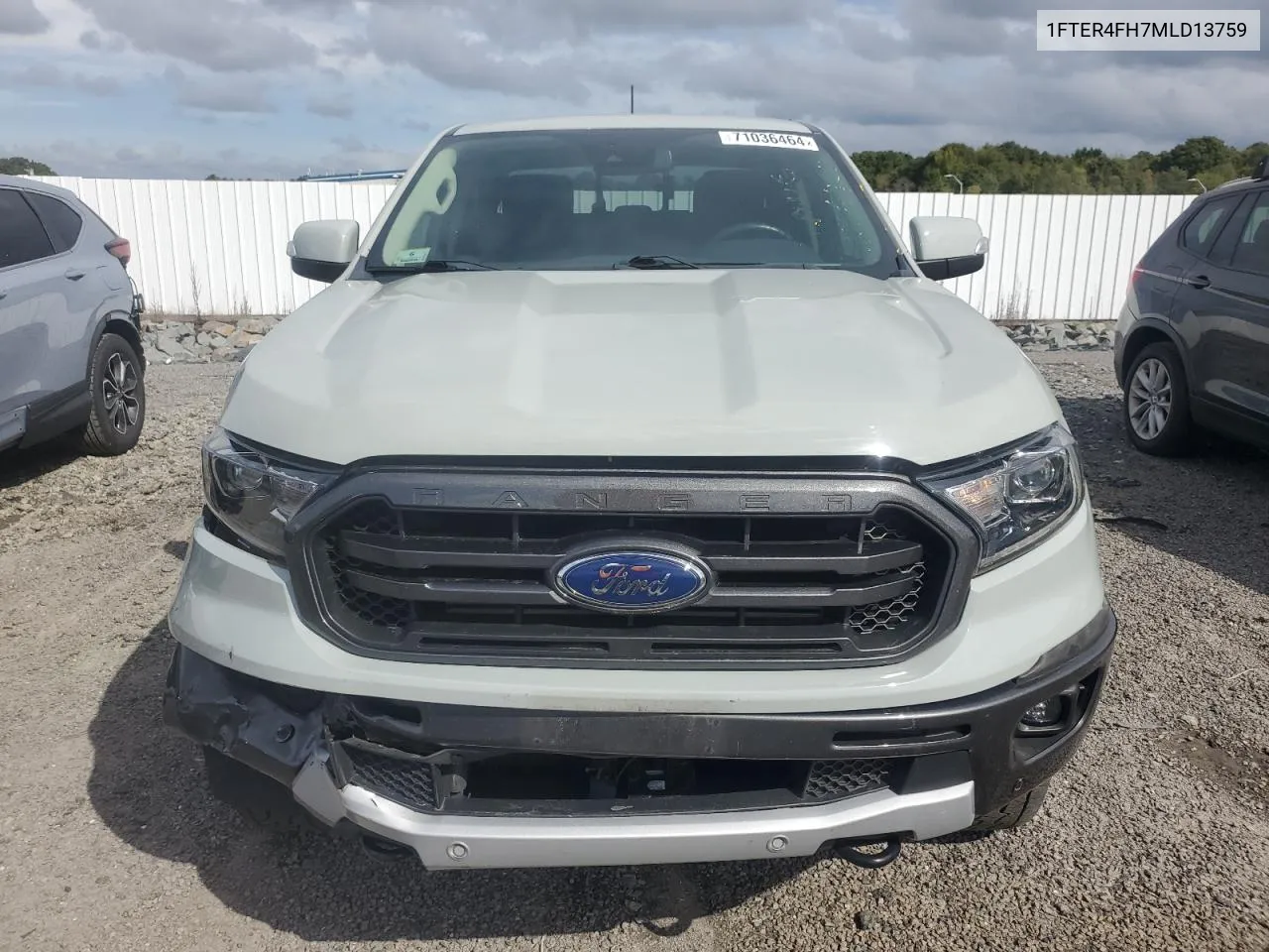 2021 Ford Ranger Xl VIN: 1FTER4FH7MLD13759 Lot: 71036464