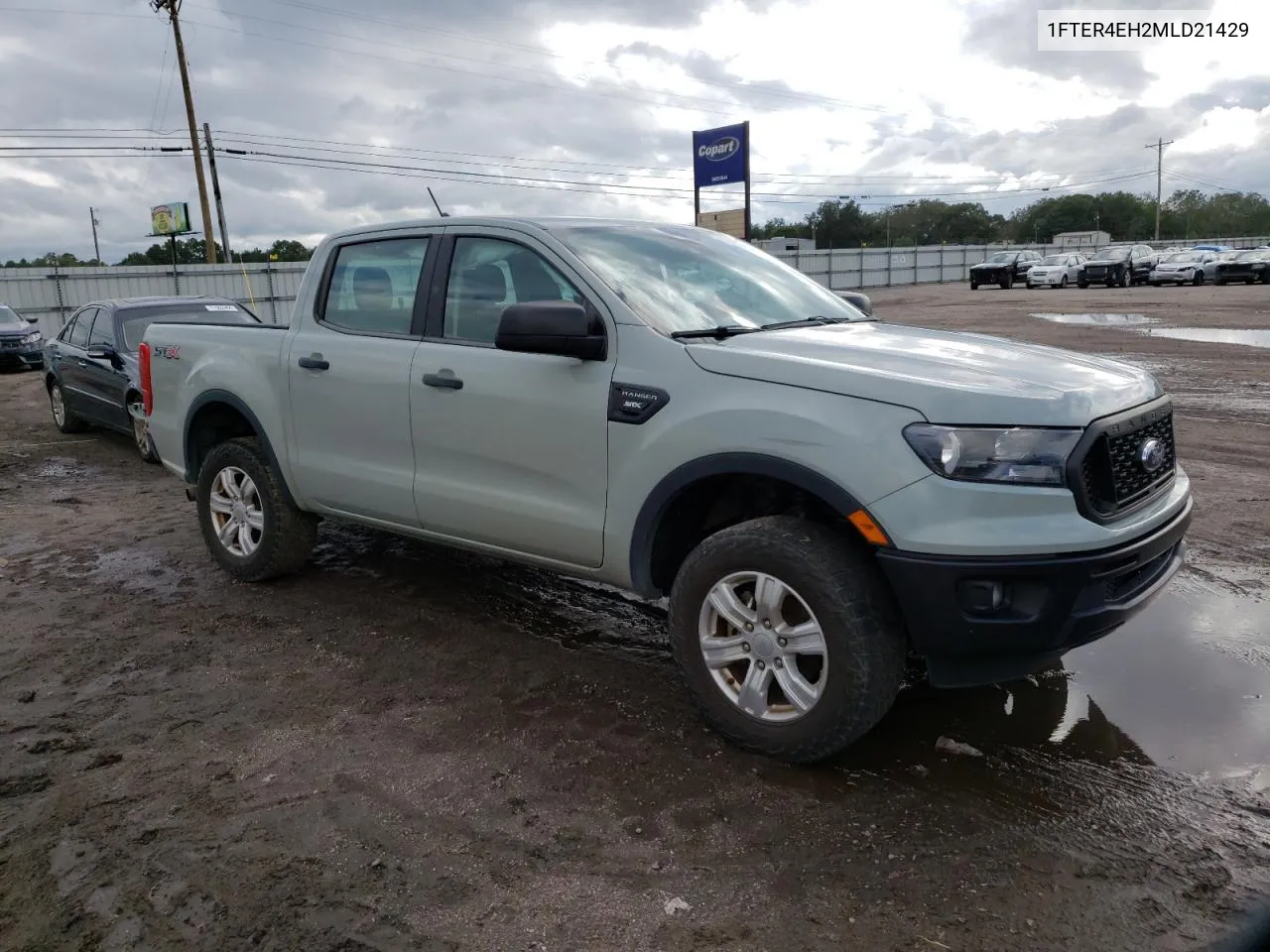 2021 Ford Ranger Xl VIN: 1FTER4EH2MLD21429 Lot: 71442554