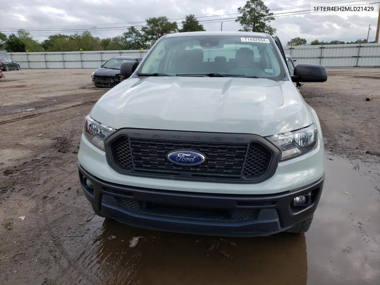 2021 Ford Ranger Xl VIN: 1FTER4EH2MLD21429 Lot: 71442554