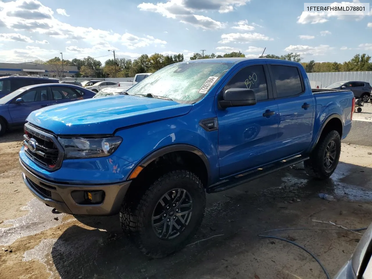 2021 Ford Ranger Xl VIN: 1FTER4FH8MLD78801 Lot: 72057094