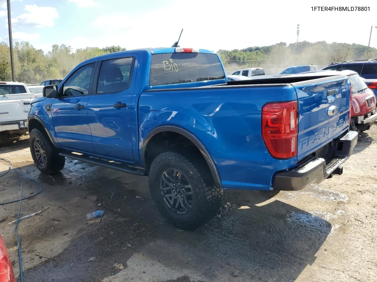 2021 Ford Ranger Xl VIN: 1FTER4FH8MLD78801 Lot: 72057094