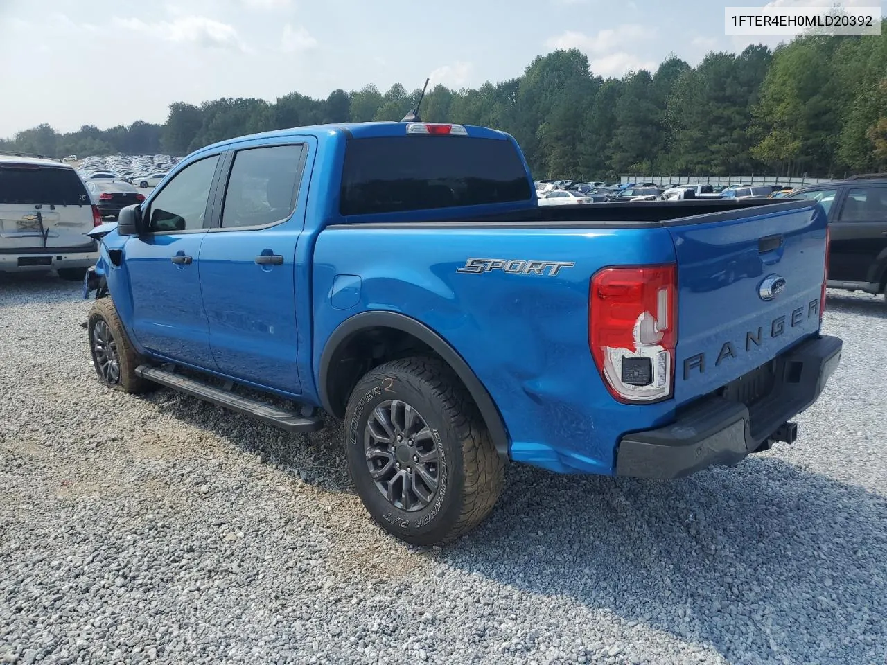 2021 Ford Ranger Xl VIN: 1FTER4EH0MLD20392 Lot: 72655424