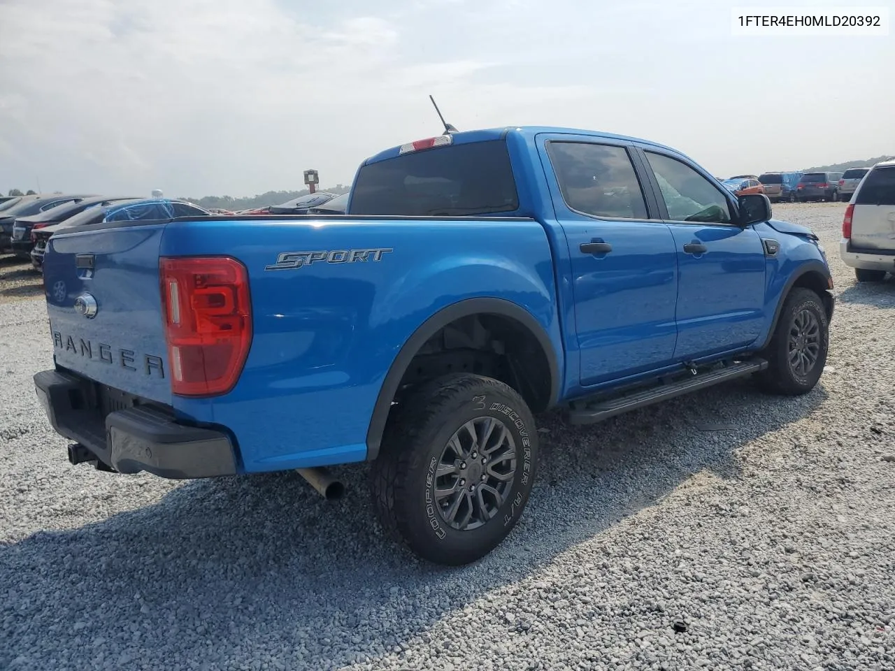 2021 Ford Ranger Xl VIN: 1FTER4EH0MLD20392 Lot: 72655424