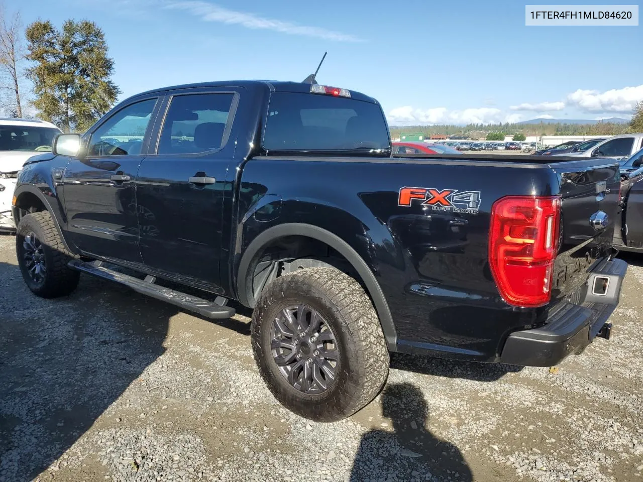 2021 Ford Ranger Xl VIN: 1FTER4FH1MLD84620 Lot: 72743364