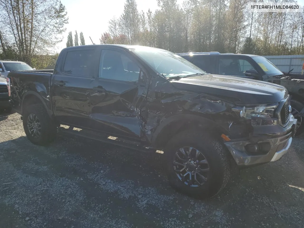 2021 Ford Ranger Xl VIN: 1FTER4FH1MLD84620 Lot: 72743364